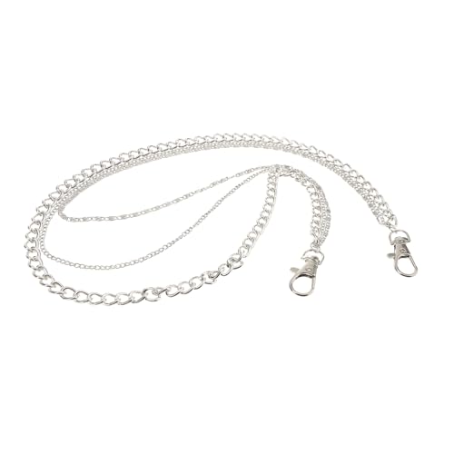 TEMPNAP 1 Stück Mehrschichtige Hosenkette Silber Sterling Silber Taillenkette Mode Unisex Jeans Gürtel TEMPNAP 1 Stück Mehrschichtige Hosenkette Silber Sterling Silber Taillenkette Mode Unisex Jeans Gürtel von TEMPNAP