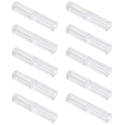 TEMPNAP 10stücke Klarer Stiftbehälter Mit Transparentem Design Für Stifte Bleistifte Und Bürobedarf Für Schüler Und Berufstätige Langlebig Und Praktisch von TEMPNAP