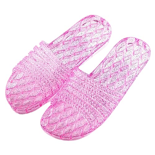 TEMPNAP 1Paar Damen Hausschuhe mit Rutschfester Sohle Wiederverwendbare Salonschuhe für Zuhause Urlaub Spa Reisen Hautfreundlichem Pantoletten Zarten von TEMPNAP