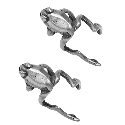 TEMPNAP Ohrringe Damen Silber Ohrclips Nicht Durchbohrte Ohrschnallen Damen Silber Kreative Ohrschmuck Bohren Mädchen Ohrschmuck Ohrringe Für Frauen von TEMPNAP