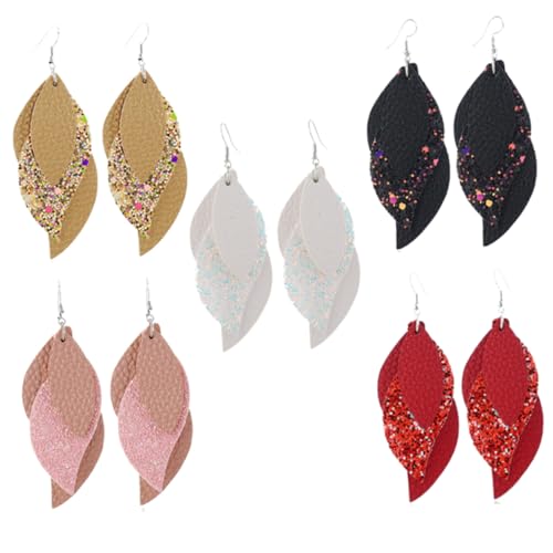 TEMPNAP 1Paar Ohrringe mit Pailletten im Boho Leichte Ohrentropfen für Damen für Partys Feiertage Modischer Ohrschmuck von TEMPNAP