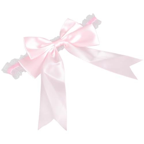 TEMPNAP 1stück Hochzeit Strumpfband Mit Spitze Elastisches Beinband Für Hochzeitskleider Für Oberschenkelumfang Bis Komfortables Und Flexibles Accessoire Für Braut Party Und von TEMPNAP