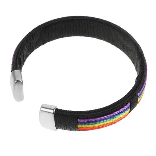 TEMPNAP 1Stück Buntes Regenbogenarmband für Verstellbares Handzubehör für Frauen Freundschaftsarmband für Besondere Anlässe Elegantes Design für Jubiläen und Feiern von TEMPNAP
