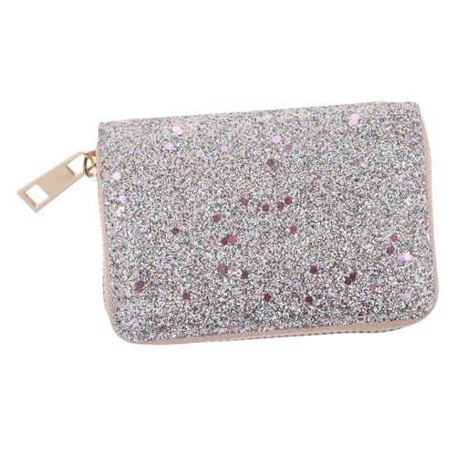 TEMPNAP Kleine Damen Geldbörse Mit Reißverschluss Pu Wechselgeldbörse Für Münzen Karten Und Schlüssel Stylisches Kleiner Portemonnaie Für Reisen Und Alltag Handliche Geldbörse Mit von TEMPNAP