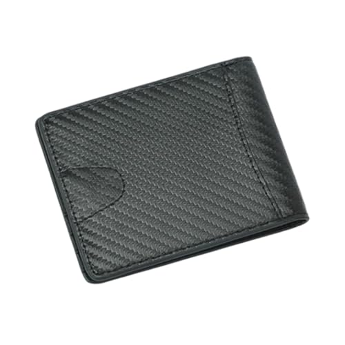 TEMPNAP 1stück Carbon Fiber Geldbörse Für Herren RFID-geschützter Kartenhalter Mit Multifunktionalem Design Für Alltag Und Freizeit Schlank Und Praktisch von TEMPNAP