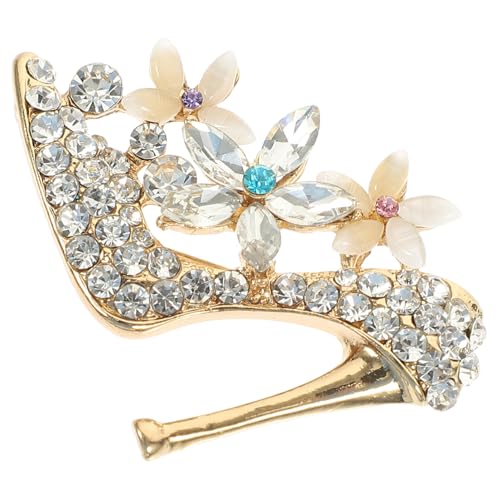 TEMPNAP 1Stück High Heel Brosche Legierung für Damen Anstecknadel als für Besondere Anlässe Wie Geburtstag und Valentinstag von TEMPNAP