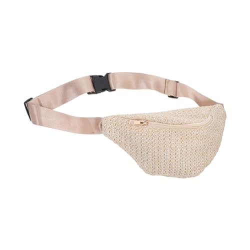 TEMPNAP 1stück Sommer Bauchtasche Aus Geflochtenem Material Verstellbare Umhängetasche Für Damen Praktische Brusttasche Für Reisen Shopping Und Freizeit Für Täglichen Gebrauch von TEMPNAP