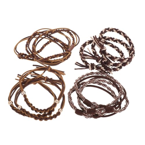 TEMPNAP 1satz Stylische Boho-haargummis Armbänder Für Frauen Elastische Handgefertigte Haarbänder Multifunktionale Haaraccessoires Für Dickes Und Dünnes Haar Keine Haarschäden von TEMPNAP