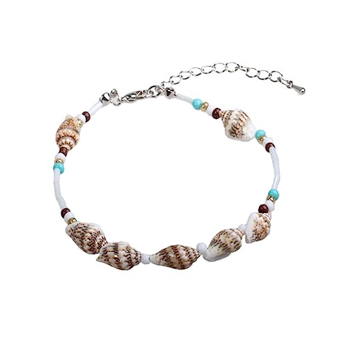 TEMPNAP 2 Stück Fußkettchen für Damen Ankle Chain mit Anhänger Modisches Fußschmuck für Strand und Sommeraktivitäten von TEMPNAP