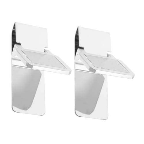 TEMPNAP 2stücke Edelstahl Geld Clip Tragbar Bargeld Clip Büro Lieferung Geldscheinklammer Metall Geldaufbewahrungsklammern von TEMPNAP