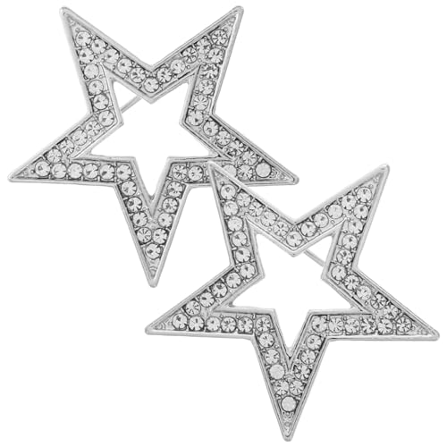 TEMPNAP 2 Stück Legierungs Broschen für Damen Form Dekorative Anstecknadeln für Kleidung Taschen und Schals von TEMPNAP