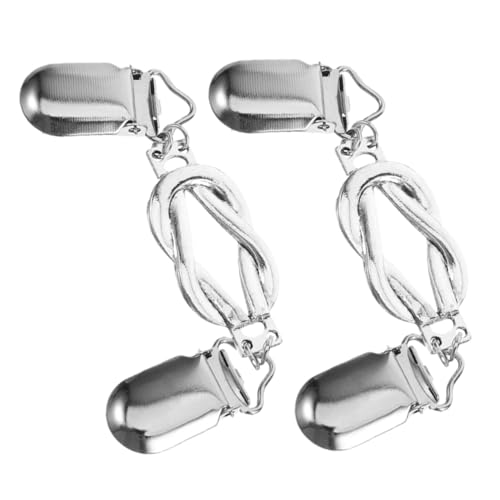 TEMPNAP 2stücke Vintage Cardigan Clips Für Frauen Retro Broschen Zur Befestigung Von Pullovern Und Schals Modische Kleidung Clips Aus Robustem Legierungs-material Für Alltag Und Partys von TEMPNAP