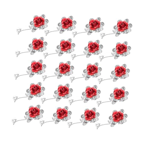 TEMPNAP 20 Stück Glitzernde Haarspangen für Kleine Mädchen Stilvolle und Sichere Accessoires für Alltag und Feiern für Kindergarten und Freizeit von TEMPNAP