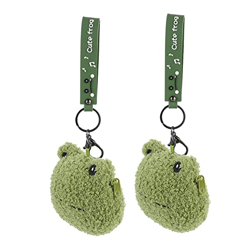 TEMPNAP 2stücke Niedliche Frosch-münzbörsen Aus Hübsche Geldaufbewahrungstaschen Für Mädchen Vielseitig Einsetzbar Bei Schule Shopping Und Freizeit von TEMPNAP