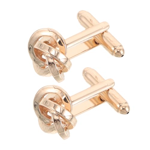 TEMPNAP 2stücke Stilvolle Kupfer Manschettenknöpfe Für Herren Elegantes Hemd-accessoire Für Hochzeit Geschäftskleidung Formelle Anlässe Handgefertigte Ärmelknöpfe Mit Glatter von TEMPNAP