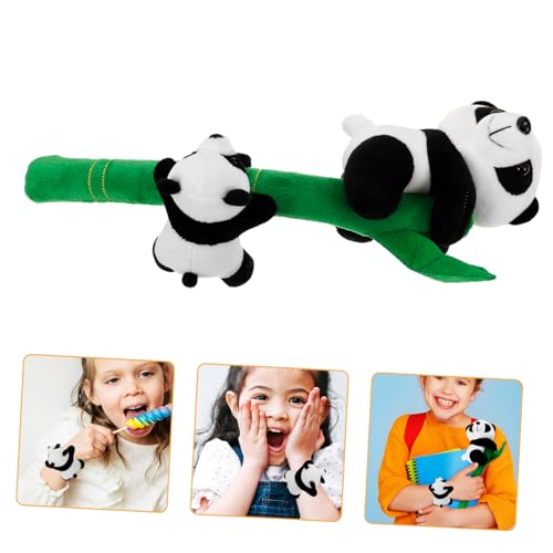 TEMPNAP 2Stücke Panda Schnapparmband Gefülltes Slap Armband für Dekoratives Handgelenkaccessoire Süßes Panda Design für Partys Anlässe TEMPNAP 2Stücke Panda Schnapparmband Gefülltes Slap Armband für Dekoratives Handgelenkaccessoire Süßes Panda Design für Partys Anlässe von TEMPNAP