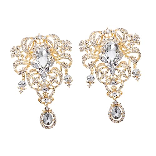 TEMPNAP 2stücke Broschen Elegante Anstecker Für Hochzeitskleider Und Festmode Multifunktionale Dekoration Für Brautaccessoires TEMPNAP 2stücke Broschen Elegante Anstecker Für Hochzeitskleider Und Festmode Multifunktionale Dekoration Für Brautaccessoires von TEMPNAP