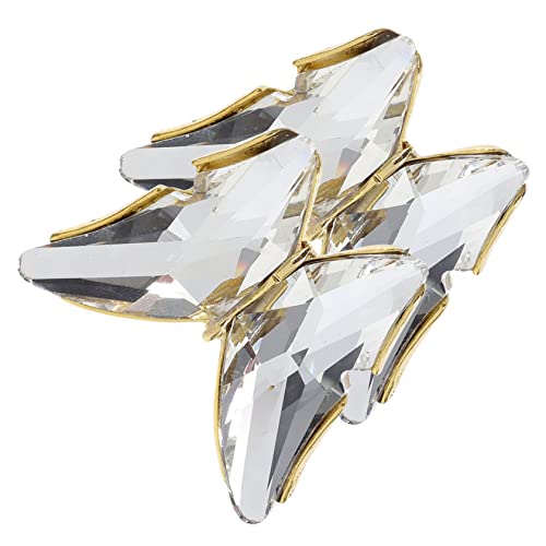 TEMPNAP 2stücke Glitzer Schmetterlings Applikation Schuh Kleidungs Ornament Flicken Nähteil Dekor Handtasche Schmuck von TEMPNAP