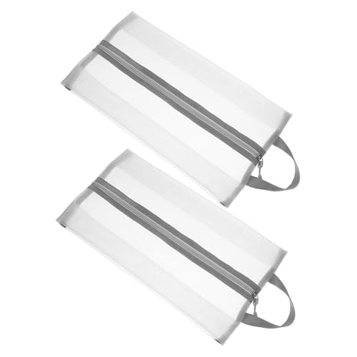 TEMPNAP 2stücke Tragbare Schuhbeutel Aus Atmungsaktivem Mesh Staubdichte Aufbewahrungstaschen Für Reisen Und Outdoor-aktivitäten Für Herren Und Damen von TEMPNAP