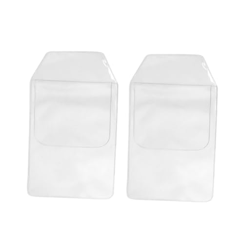 TEMPNAP 8 Stück Teiliges PVC Stifttaschen Transparent Schmutzabweisend Praktische Pen Protector Tasche für Kittel und Hemd Geeignet Langlebig Kratzfest Vielseitig als Schreibwaren und von TEMPNAP