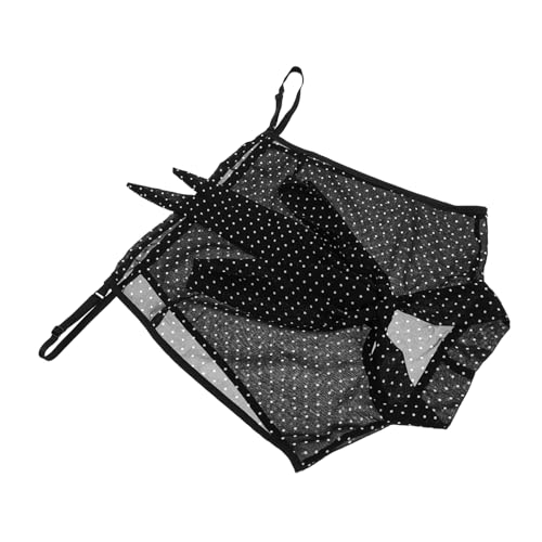 TEMPNAP Abnehmbarer Fake Kragen Spitze für Damen Blusen Einlage Schwarz Modisches Accessoire für Herbst und Winter Einfach zu Pflegen und von TEMPNAP