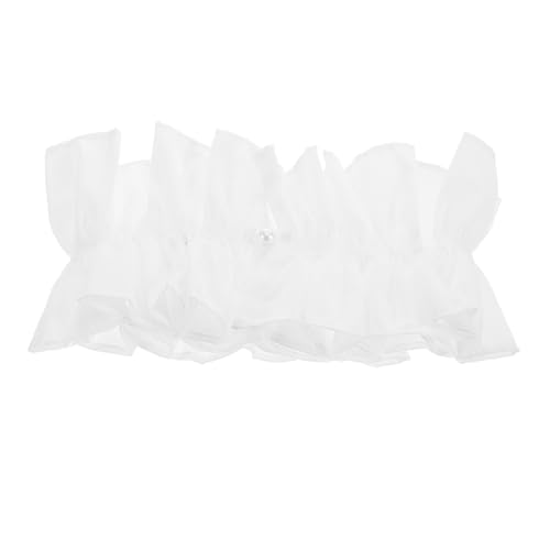 TEMPNAP Eleganter Rüschenkragen Für Damen Abnehmbarer Fake-collar Aus Hochwertigem Baumwollstoff Mit Plissiertem Design Für Verschiedene Anlässe Für Arbeit Und Besondere Events von TEMPNAP