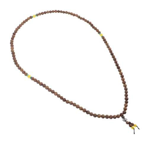 TEMPNAP Beaded Wood Bracelet für Damen und Herren Perlen Langlebig und Geeignet für Meditation und Gebet Handgefertigter Schmuck Holz von TEMPNAP