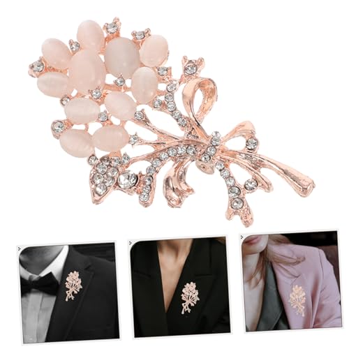 TEMPNAP Brosche aus Zinklegierung Dekorativer Ansteckpin für Damen Vielseitig als Brosche oder Nadel Tragbar Modisches Accessoire für Pullover Strickjacken Mäntel und Schals von TEMPNAP