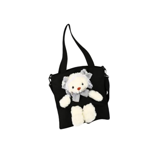 TEMPNAP Canvas Schultertasche Canvas Tasche Umhängetasche Tasche Bag Umhängetasche Puppentasche Handtasche Lolita-rucksack Große Kapazität Leinwand Lagerung Beutel von TEMPNAP