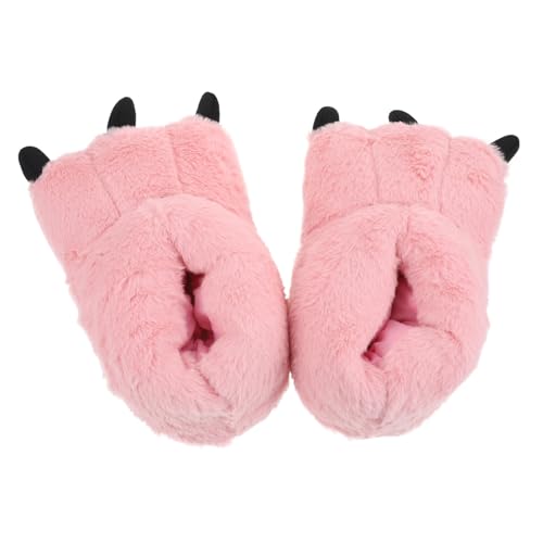 TEMPNAP Cartoon Flauschige Winter hausschuhe Damen Warm Halten Plüsch Weiche Hausschuhe Rutschfest Komfortabel Für Zuhause Schlafzimmer Wohnzimmer von TEMPNAP