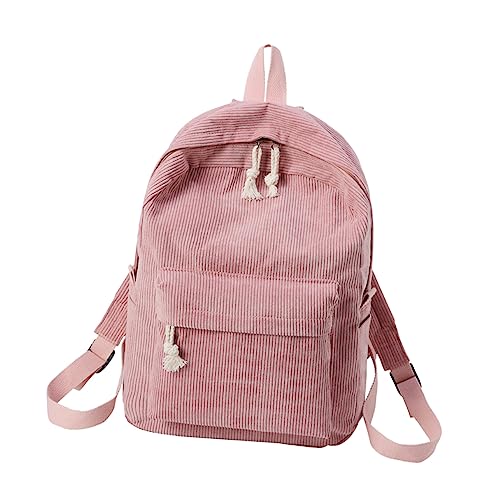 TEMPNAP Cord-Rucksack Für Damen Und Mädchen Campus Und Reise-Tasche Mit Diebstahlschutz Großem Stauraum Für Bücher Elektronik Und Kleidung Strapazierfähig von TEMPNAP