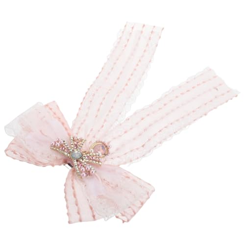 TEMPNAP Damen Brosche Schleifenbrosche Spitze Krawattennadel für Damen Modisches Kleidungszubehör für Kleider Blusen Accessoire von TEMPNAP