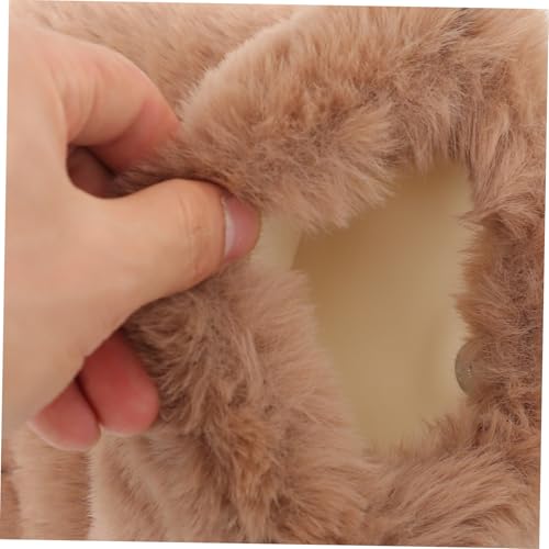 TEMPNAP Damen Fell Umhängetasche für Handy Weiche Leichte Cellphone Bag mit Feiner Verarbeitung Kompakte Storage Bag für Schule Freizeit Shopping und Outdoor Aktivitäten Modische von TEMPNAP