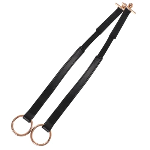 TEMPNAP Elastische Abnehmbare High Heels Schuhriemen mit Legierungsverschluss Rutschfeste Fersenbänder Passend für Verschiedene Schuhgrößen Ersatz Schnürsenkel für Damen kein Anbringen von TEMPNAP