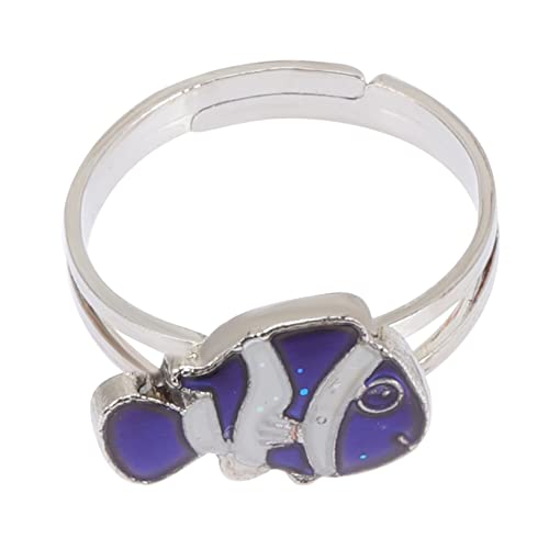 TEMPNAP Farbwechselring Cartoon-ring Schöner Kinderring Stilvoller Fingerring Fingerschmuck-dekor Mit Thermochrome Effekt Für Festivalpartys Alltagsgestaltung Kostümpartys Und Mehr von TEMPNAP