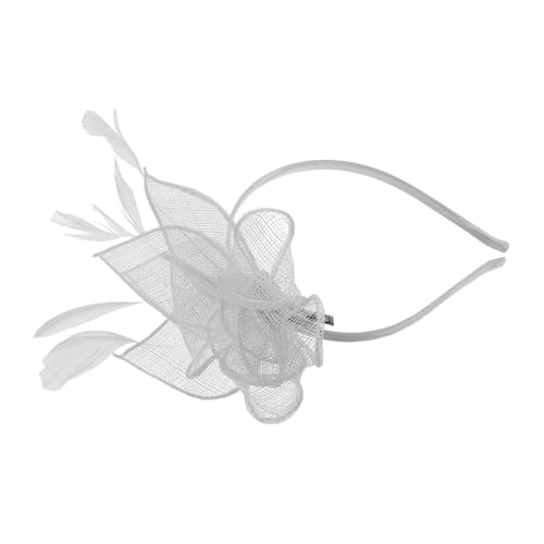 TEMPNAP Fascinator Stirnband Für Damen Tea Party Stirnband Vintage Kopfbedeckung Haarclip Für Brautparty Kostümparty Bühnenauftritt Fotografie Hochwertige Materialien Angenehm Zu von TEMPNAP