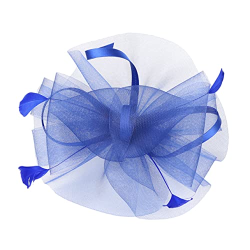 TEMPNAP Fascinator Hut Aus Netz Mit Abnehmbarem Haarclip Elegante Hochzeitsdeko Für Tea Party Bankett Und Cosplay Leicht Und Komfortabel Modischer Kopfschmuck von TEMPNAP