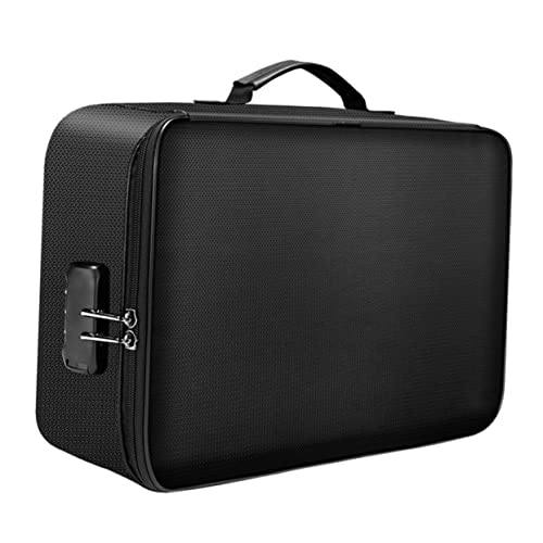 TEMPNAP Feuerfester Aktenordner Aus Glasfasergewebe Und Tragbar Für Dokumente Hausarbeiten Und Geschäftsbelege Hitze- Und wasserdichte Lagerung von TEMPNAP