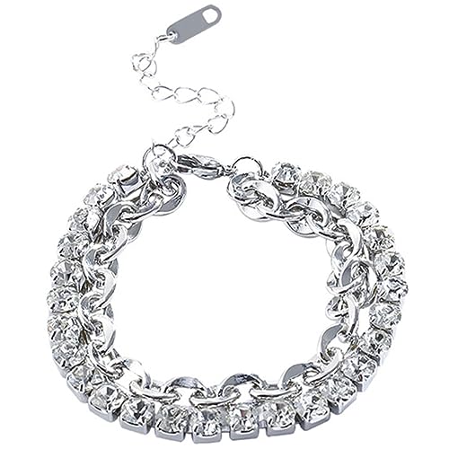 TEMPNAP Geschichtetes Perlenarmband für Damen Personalisiertes Armband Hochzeiten Partys Tägliche Outfits Elegantes Design von TEMPNAP