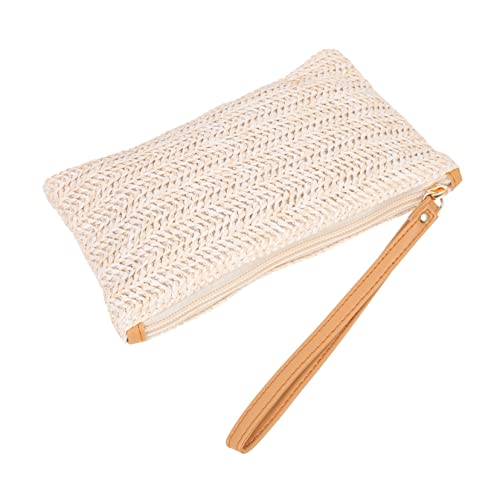 TEMPNAP Große Kapazität Stroh Handtasche Damen Geldbörse mit Kartenfächern Handgewebtes Langlebiges Material als und Schlüsselhalter Clutch für Alltag und Besondere Anlässe TEMPNAP Große Kapazität Stroh Handtasche Damen Geldbörse mit Kartenfächern Handgewebtes Langlebiges Material als und Schlüsselhalter Clutch für Alltag und Besondere Anlässe von TEMPNAP