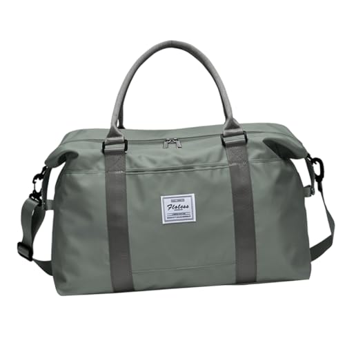 TEMPNAP Große Sporttasche Mit Trocken-nassen Fächern Für Damen Für Reisen Fitnessstudio Yoga Und Alltag Robustes Nylonmaterial Verstellbarer Schultergurt Geräumiges Innenfach von TEMPNAP