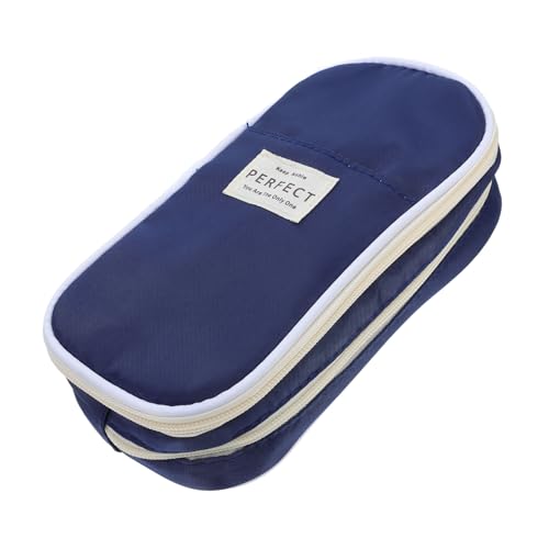 TEMPNAP Großes Federmäppchen Für Schule Und Büro Geräumiger Stift-Organizer Mit Reißverschluss Für Schüler Und Erwachsene Vielseitige Aufbewahrungslösung von TEMPNAP