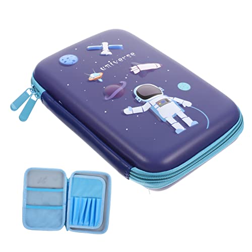 TEMPNAP Bleistifttasche Mit Großem Fassungsvermögen Tragbares Schreibwarenetui Praktische Aufbewahrungstasche Mit Reißverschluss Mehrere Fächer Für Stifte Lineale Und von TEMPNAP