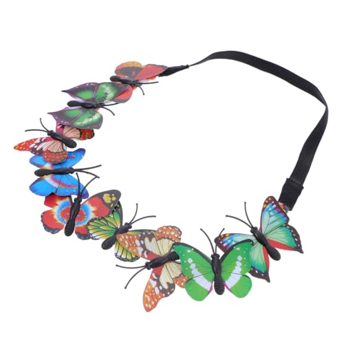 TEMPNAP Simulation Haarband Mit Schmetterlingsdesign Für Frauen Und Mädchen Kreative Haaraccessoires Für Fotoshootings Party Und Besondere Anlässe Zufällige Farben von TEMPNAP