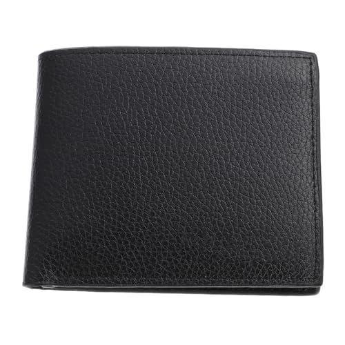TEMPNAP Herren Geldbörse Aus Echtem Material Mit Reißverschluss Und Geldklammer Vintage Schlankes Portemonnaie Für Männer 4,3 x 3,3 Mit Münzfach Für Geschenke von TEMPNAP
