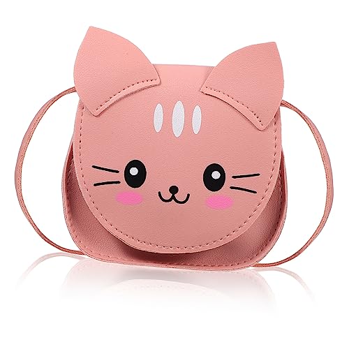 TEMPNAP Katzengeldbörse Aus Pu-Material Umhängetasche Für Mädchen Mit Tragegurten Platz Für Telefon Schlüssel Geldbörse Kopfhörer Tickets Kleine Kosmetika Für Party Reise Ausgehen Als Gesc von TEMPNAP