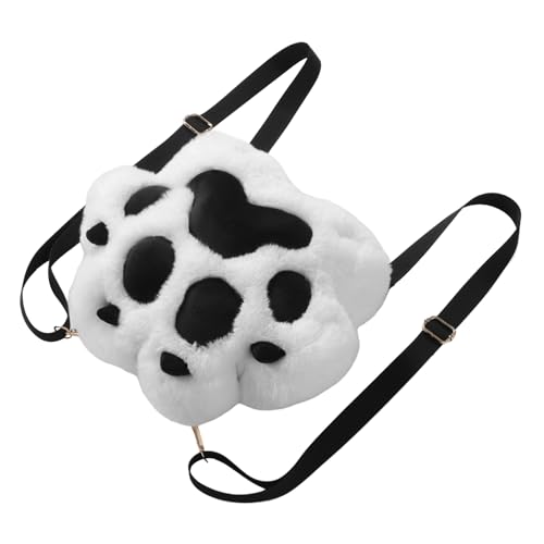 TEMPNAP Modischer Rucksack Plüsch-Damen-Tragetasche Für Schule Shopping Und Mehr von TEMPNAP