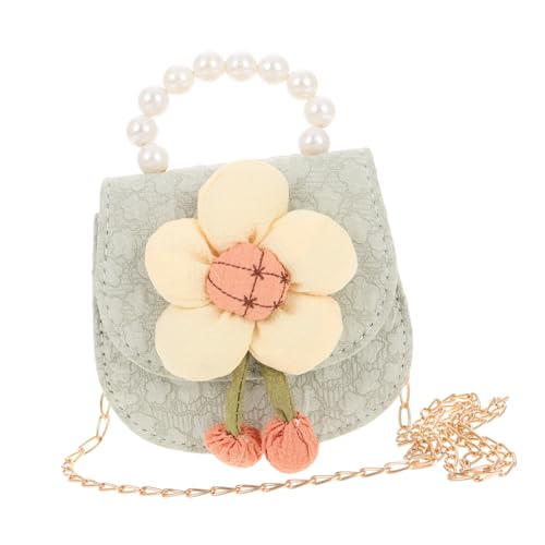 TEMPNAP Cute Mini Umhängetasche Für Mädchen Junge Mädchen Geldbörse Mit Blumen- Tragbare Schultertasche Für Kleinkinder Als Süße Münztasche Für Alltag von TEMPNAP