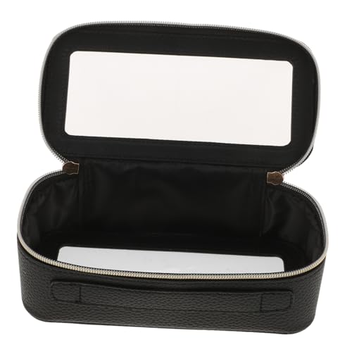 TEMPNAP Kleine Durchsichtige Kosmetiktasche Aus PVC Tragbare Make-up-Organizer Mit Reißverschluss Für Reisen Und Alltag Wasserfest Leicht Für Frauen Und Männer von TEMPNAP