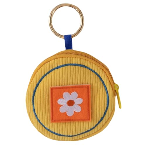 TEMPNAP Münzbeutel Für Damen Süßer Schlüsselanhänger Mit Reißverschluss Praktisches Und Tragbares Portemonnaie Für Kleingeld Und Kleine Gegenstände Für Handtaschen Und Taschen von TEMPNAP